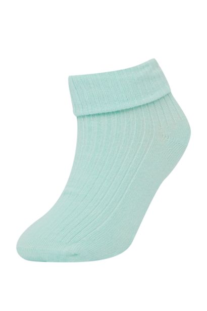 Длинные носки из хлопка для малышей девочек, 4 пары