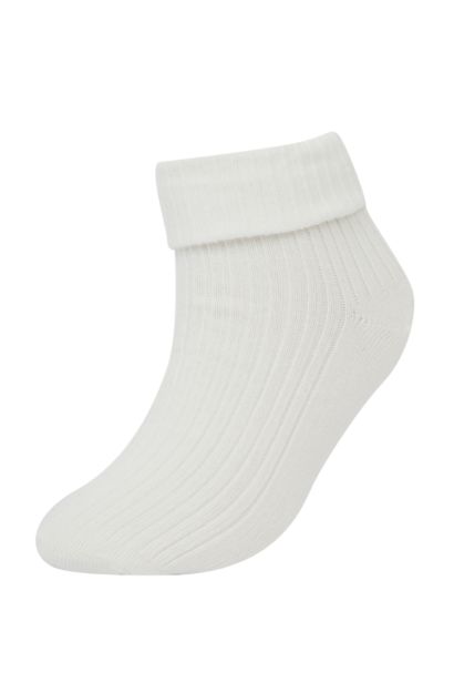 Длинные носки из хлопка для малышей девочек, 4 пары