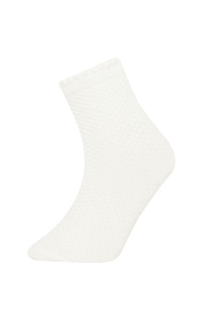 Baby Girl Seamless 5 Piece Cotton Long Socks