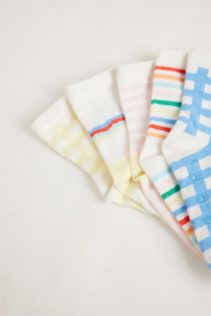 Baby Girl 5 Piece Short Socks