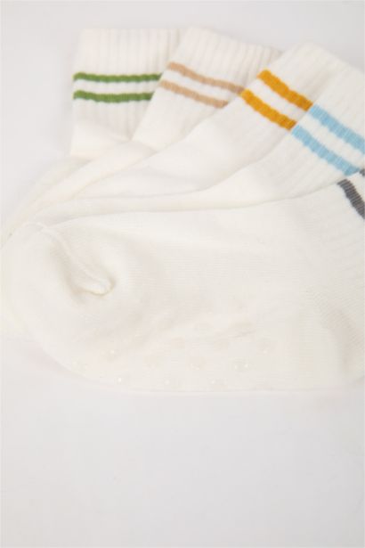 Baby Boy Seamless 5 Piece Cotton Long Socks