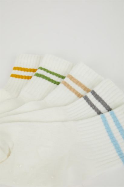 Baby Boy Seamless 5 Piece Cotton Long Socks