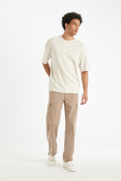 Boy Wide Leg Pocket Parachute Wide Leg Cargo Pants