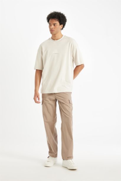 Boy Wide Leg Pocket Parachute Wide Leg Cargo Pants