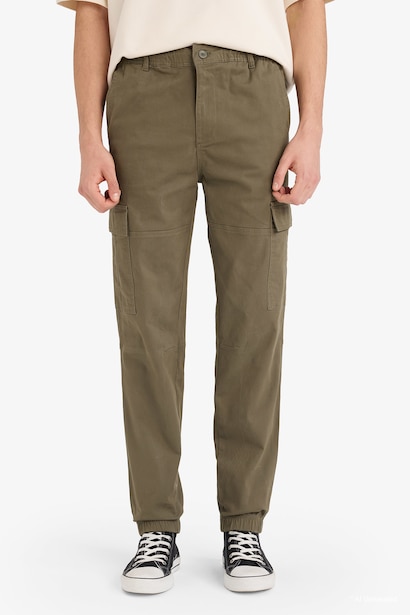 Regular Jogger Gabardın Pantolon