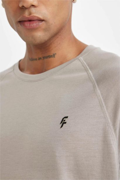 DeFactoFit Standard Fit Sports T-Shirt