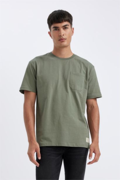 New Regular Fit Crew Neck Short Sleeve T-Shirt