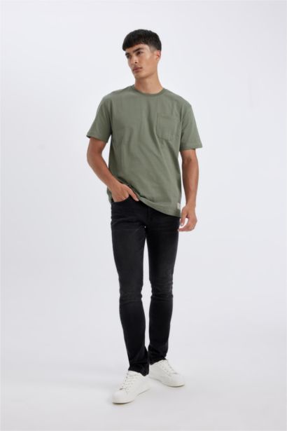 New Regular Fit Crew Neck Short Sleeve T-Shirt