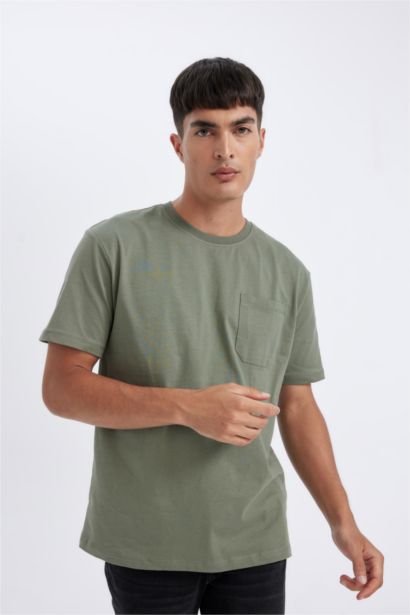 New Regular Fit Crew Neck Short Sleeve T-Shirt