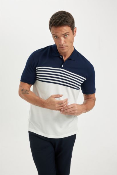 New Regular Fit Short Sleeve Polo T-Shirt
