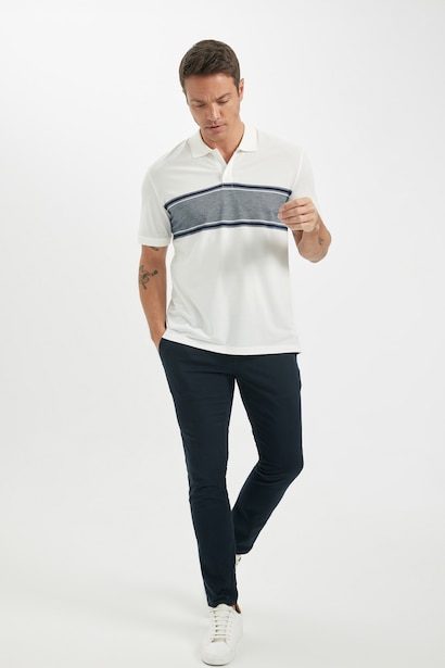 New Regular Fit Pique Short Sleeve Polo T-Shirt