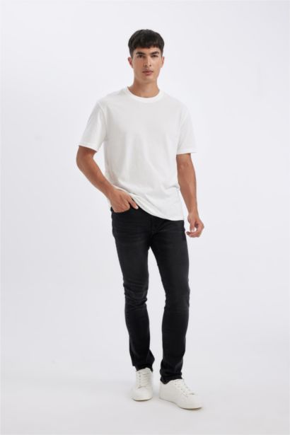 педро - деним слим пішімі деним слим хем Шалбар