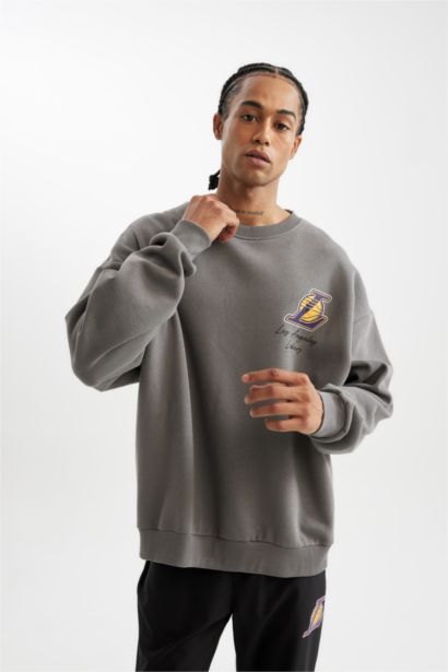 Oversıze Kalın Sweatshirt Kumaşı Sweatshirt
