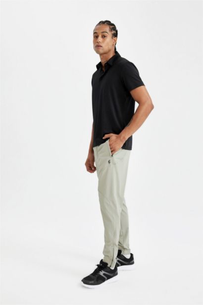 DeFactoFit Slim Fit Double Pocket Woven Sweatpants