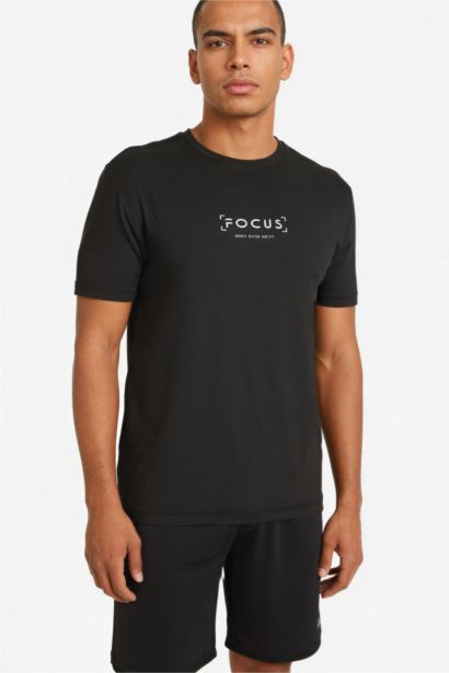 Standard Fit Crew Neck Printed T-Shirt