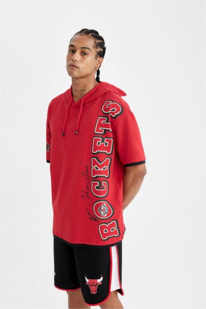 NBA Houston Rockets Лицензиялық бас киімді Футболка