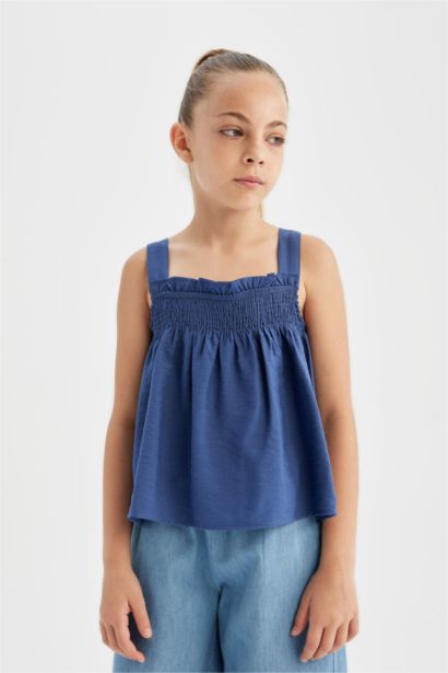 Girl Short Sleeve Blouse