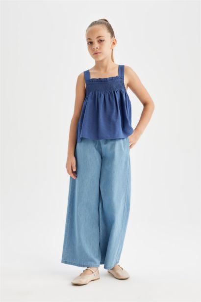 Girl Short Sleeve Blouse