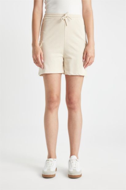 Straight Leg Thick Fabric Shorts