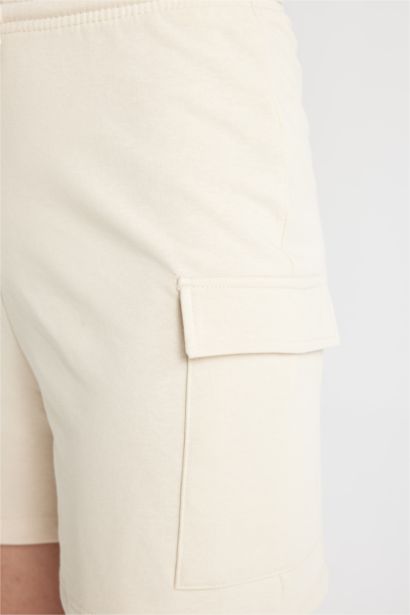 Straight Leg Thick Fabric Shorts