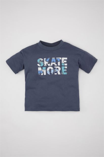Baby Boy Printed Short Sleeve T-Shirt