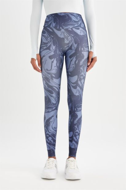 Leggings  à motifs couvrant la taille