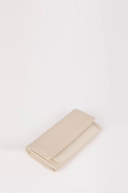 Kadın Kroko Desenli Suni Deri Cüzdan