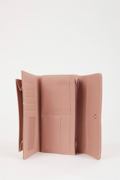 Kadın Kroko Desenli Suni Deri Cüzdan