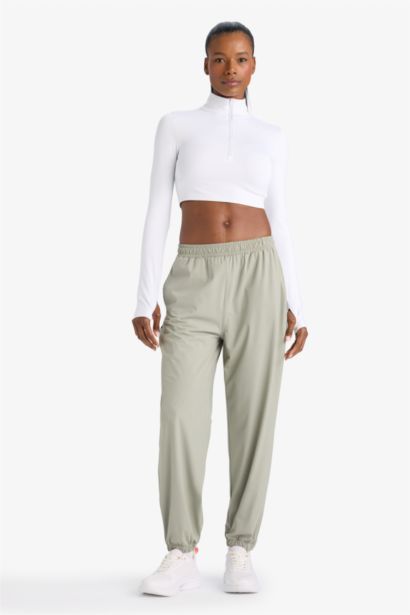 DeFactoFit Standard Fit Waist Leg Elastic Sweatpants