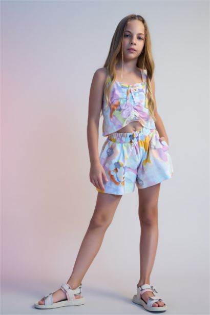 Girl Short Sleeve Blouse