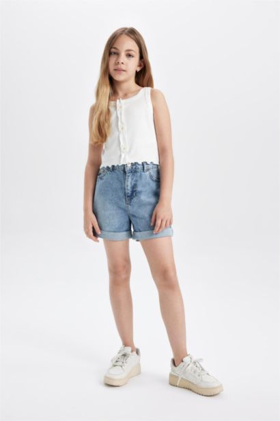 Girl Denim Shorts