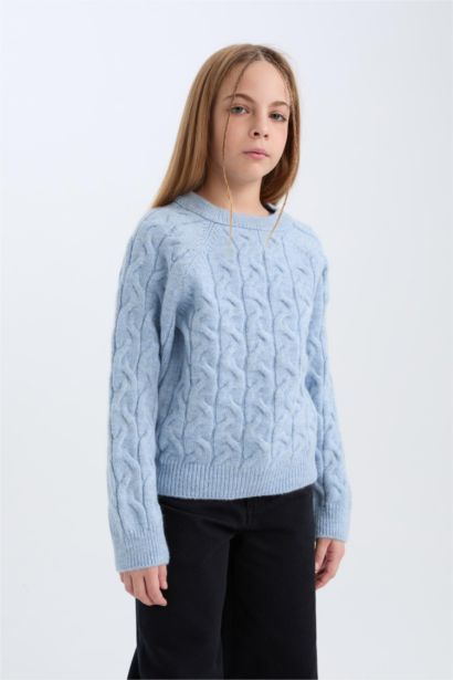 Қыздарға стандарт пішім Пулловер