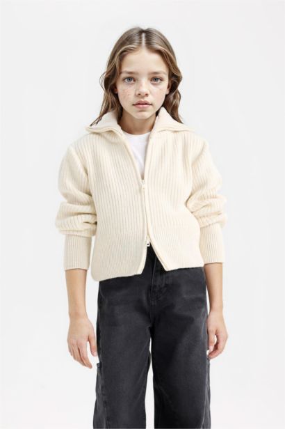 بلوفر قصة عادية بساق بسحاب