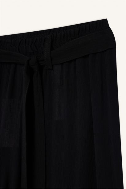 Culotte Geniş Paça Krinkıl Kapri