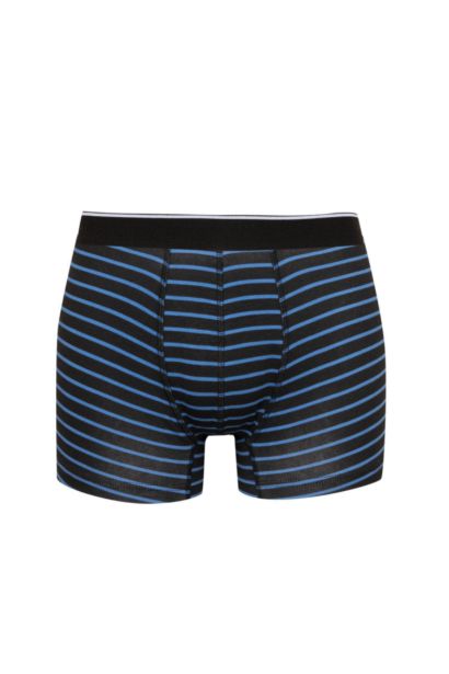 Regular Fıt Çizgili 3'lü Boxer