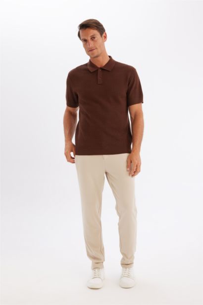 Polo à manches courtes Tricot Coupe standard