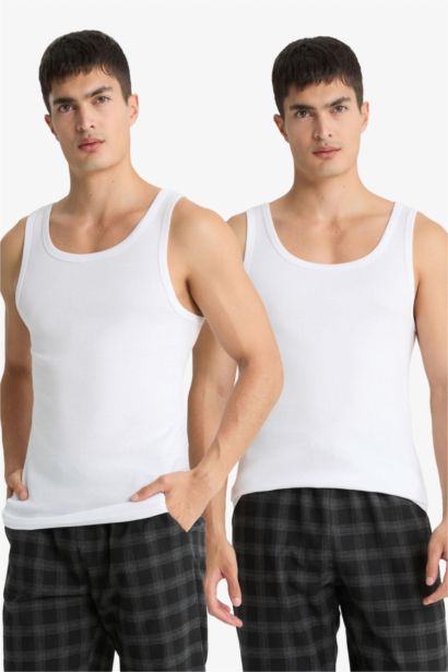 Slim Fit Narrow Cut Camisole 2 Piece Undershirts