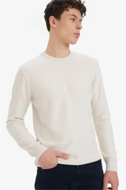 Standard Fit Crew Neck Knitwear Pullover