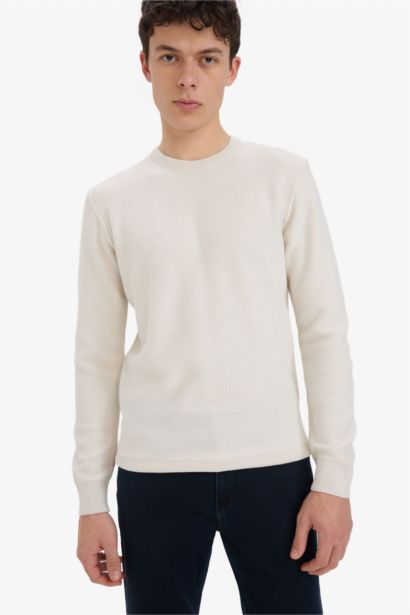 Standard Fit Crew Neck Knitwear Pullover