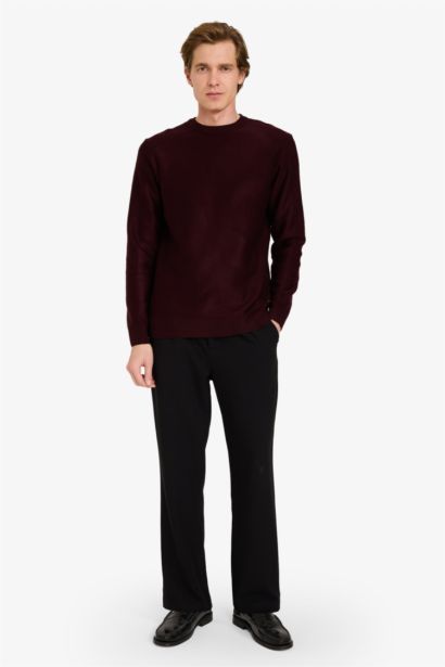 Standard Fit Crew Neck Knitwear Pullover