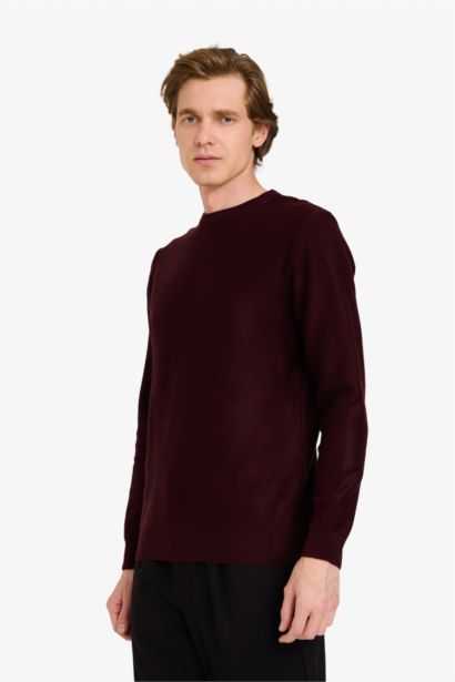 Standard Fit Crew Neck Knitwear Pullover