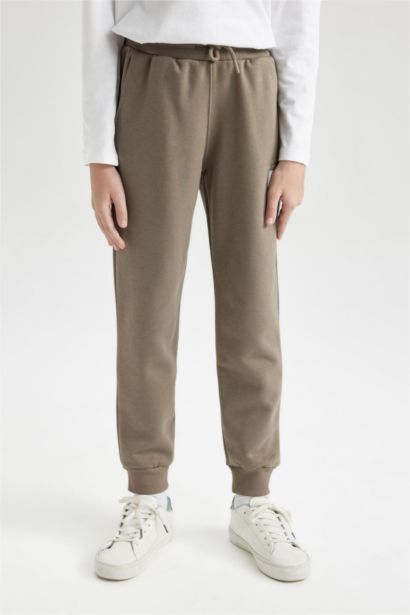 بنطلون سويت بانتس اولادي جوجر قصة عادية ورجل مطاطي