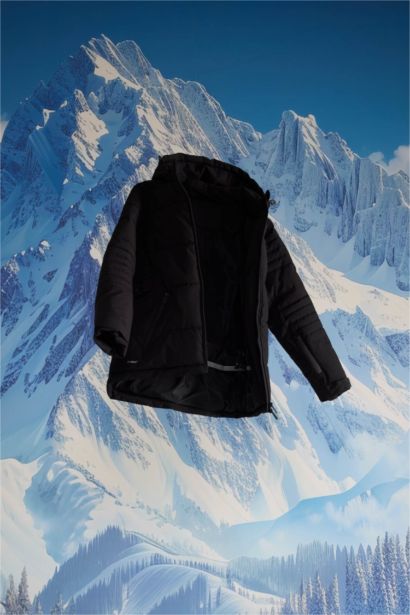 Куртка водоотталкивающая с капюшоном, DeFactoFit