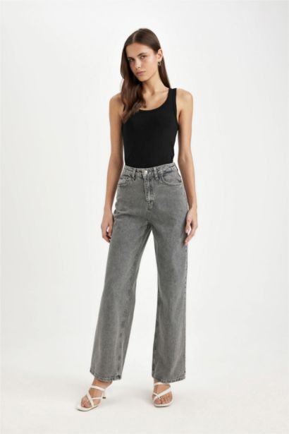 Slım Fıt U Yaka Basıc Ribana Atlet