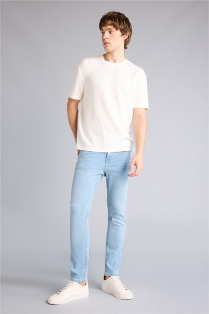Carlo Skinny Fit Regular Waist Jeans