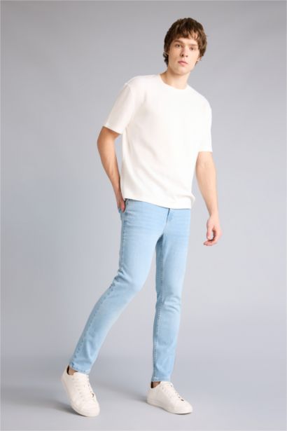 Carlo Skinny Fit Regular Waist Jeans