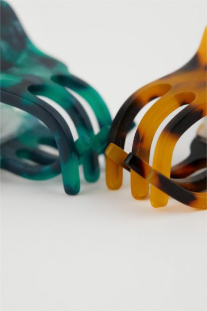 2 дана түрлі-түсті қыстырғыш тоға