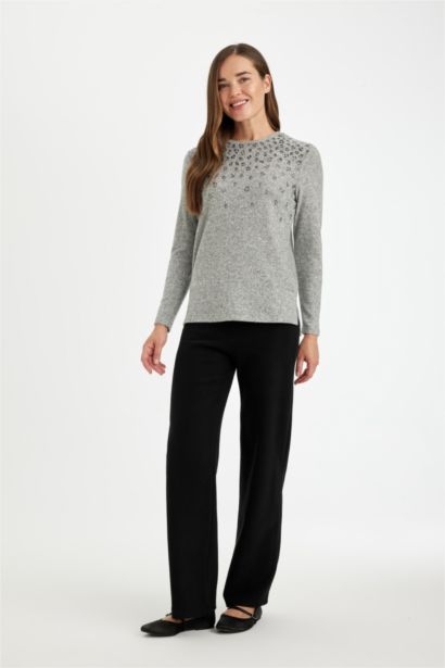 кең аяқ тұрақты етек selanoıke Шалбар