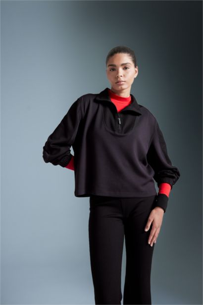 Oversize Modal Sports Sweatshirt