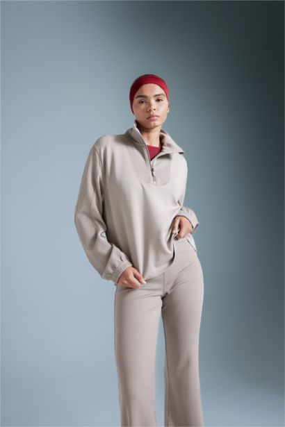 Oversize Modal Sports Sweatshirt